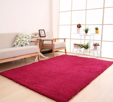 Cosycombe Fluffy shaggy rug with anti-slip back