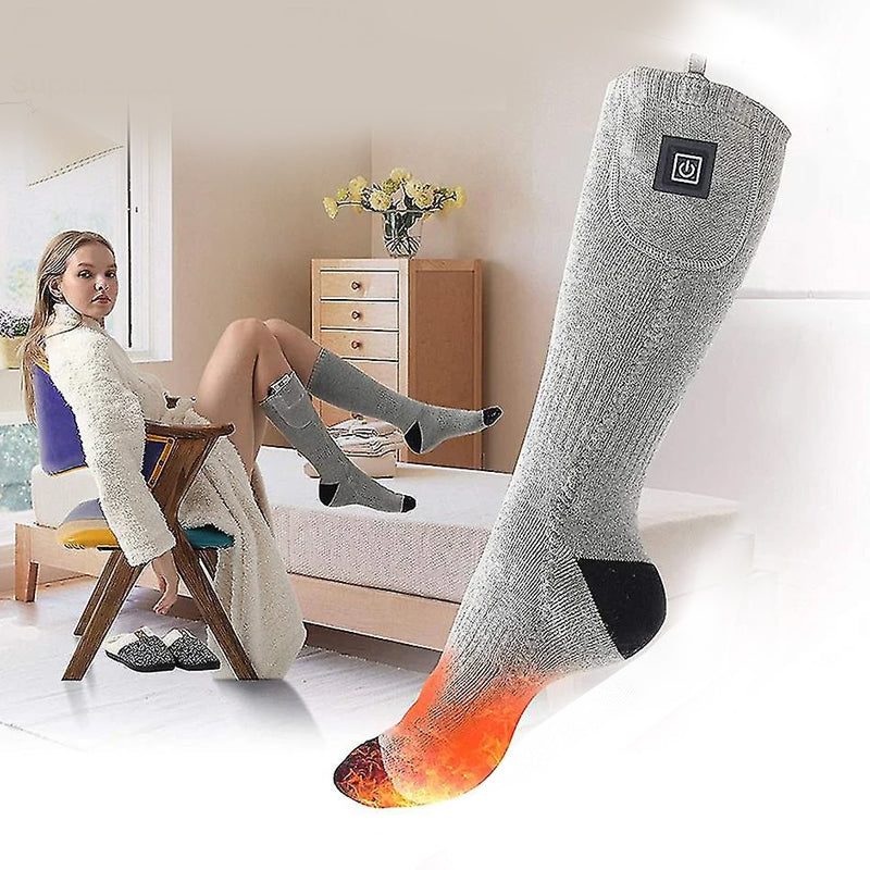 Cosycombe™ Rechargeable Heated Socks with Adjustable Temperature