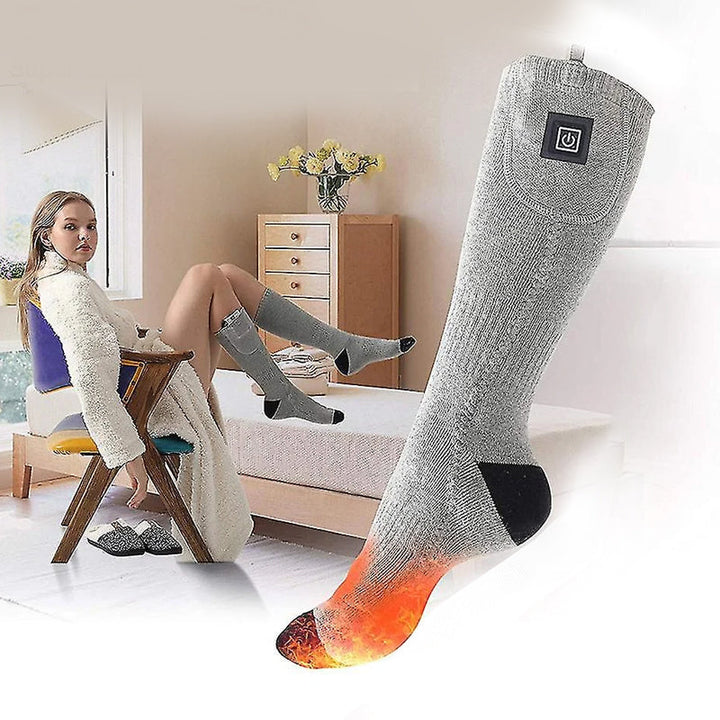 Cosycombe™ Rechargeable Heated Socks with Adjustable Temperature