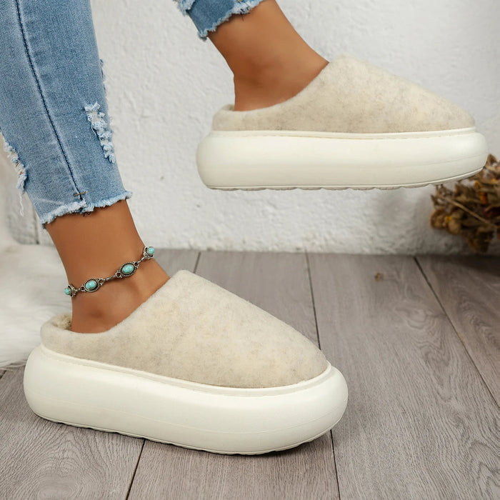 Cosycombe™ Women's Plush Winter Slippers with Anti-Slip Sole