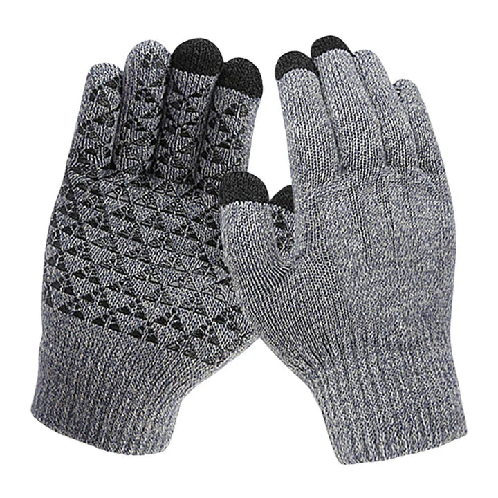 Cosycombe™ USB Heated Knit Gloves with Touchscreen Fingers