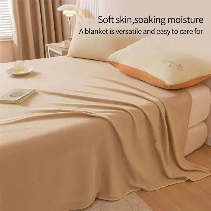Cosycombe™ Thick Flannel Blanket, Plush and Warm Yet Light Enough to Use