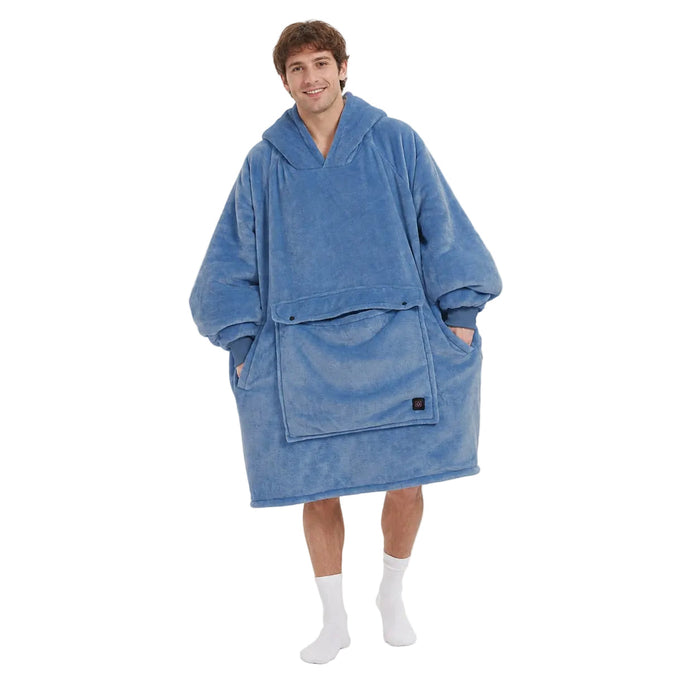 Cosycombe™ Heated Wearable Blanket Hoodie with 3-Zone USB Warmth
