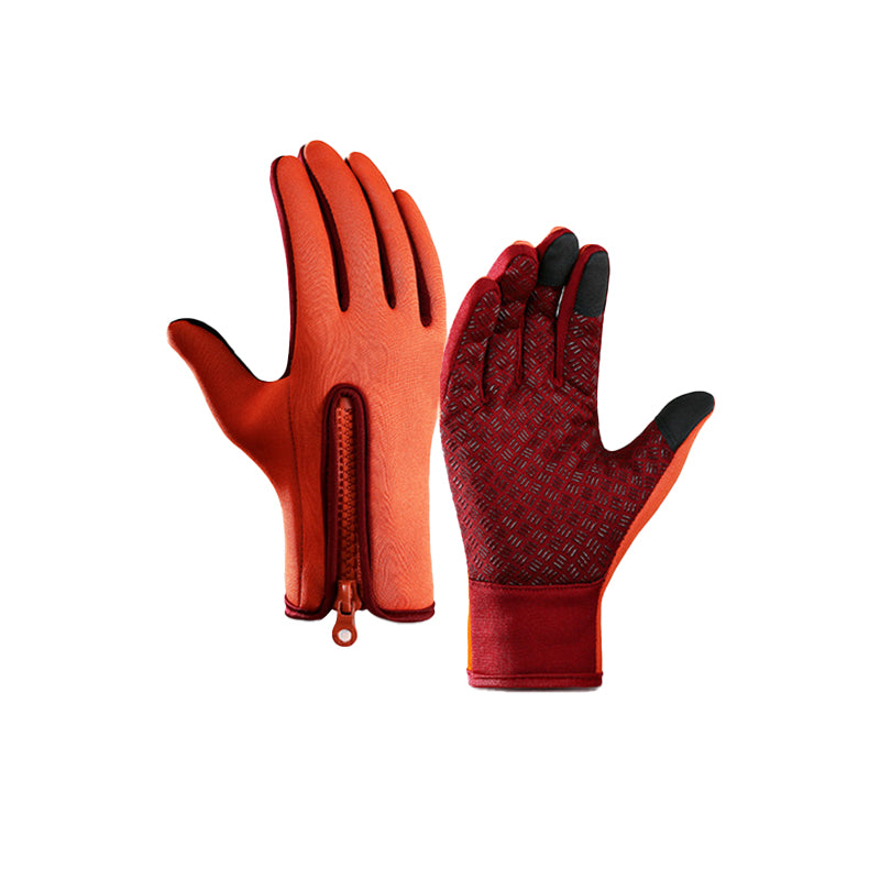 Cosycombe™ Warm Thermal Gloves with 3 Touchscreen Fingers and Zip Fit