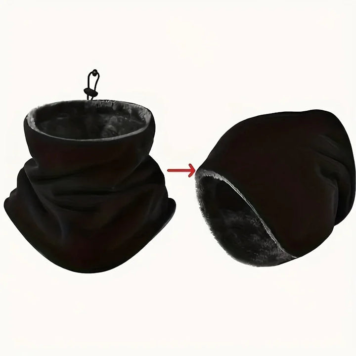 Cosycombe™ Fleece Balaclava Neck Warmer with Plush Lining and Toggle