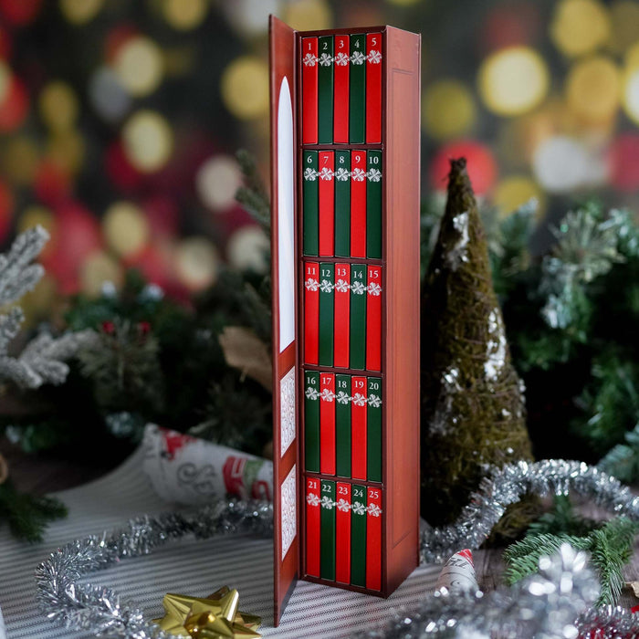 Cosycombe Christmas Bookcase Blind Box with Mini Book Ornaments