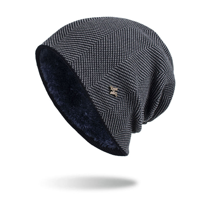 Cosycombe Slouchy Knitted Beanie with Thick Plush Lining