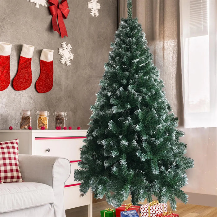 Cosycombe Frosted-Tip Artificial Christmas Tree, 6ft Unlit