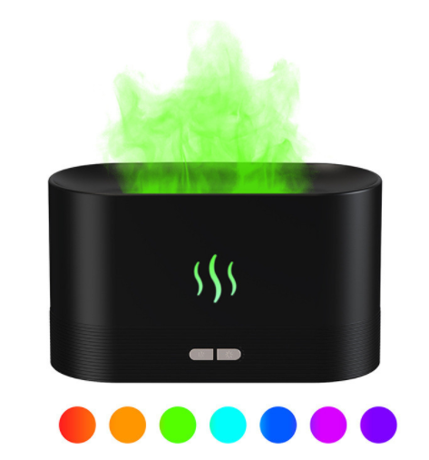 Cosycombe Flame humidifier and aroma diffuser with auto-off, USB powered