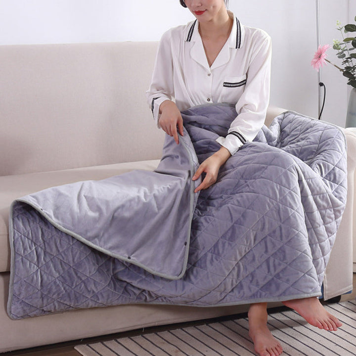 Cosycombe™ Portable USB Heated Blanket with Power Bank Pocket