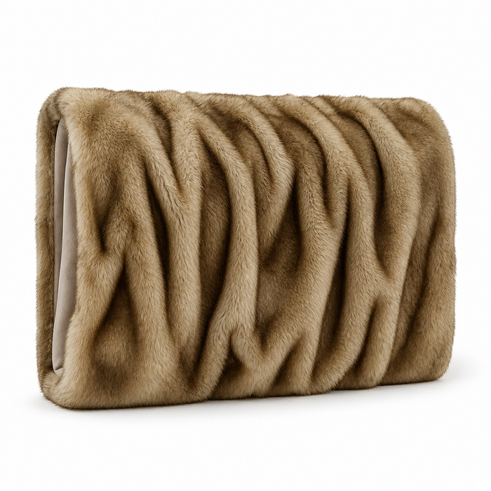 Cosycombe™ Fluffy Faux Fur Blanket with Reinforced Edges