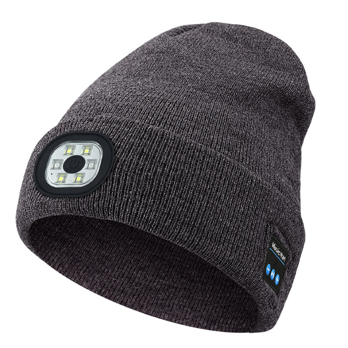 Cosycombe LED Light Beanie with Bluetooth Music