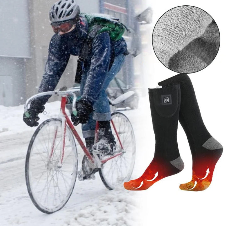 Cosycombe™ Rechargeable Heated Socks with Adjustable Temperature