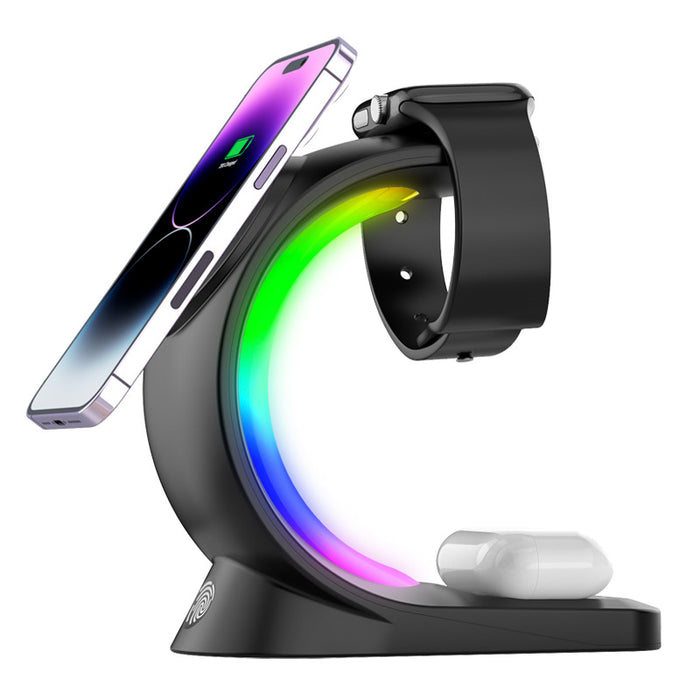 Cosycombe Magnetic charging station with RGB mood light