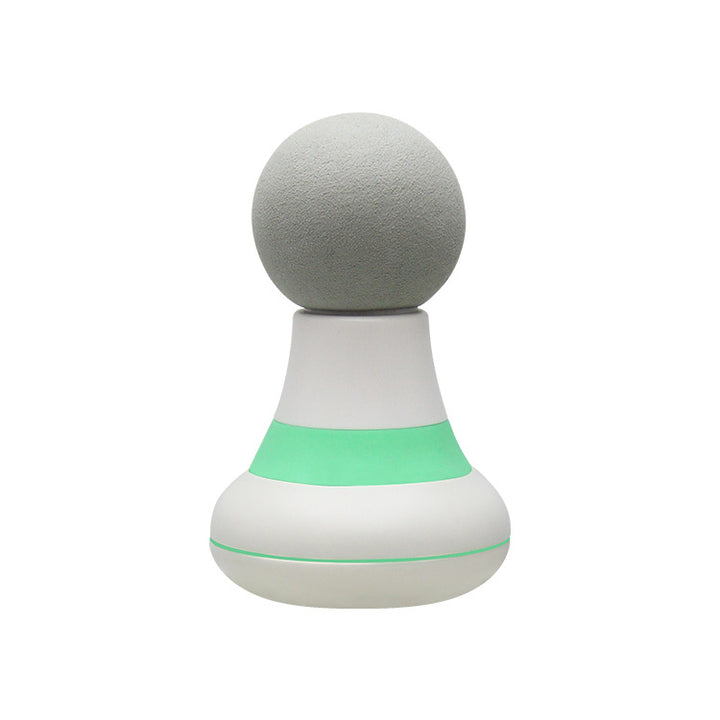 Mini pocket massage gun in hand