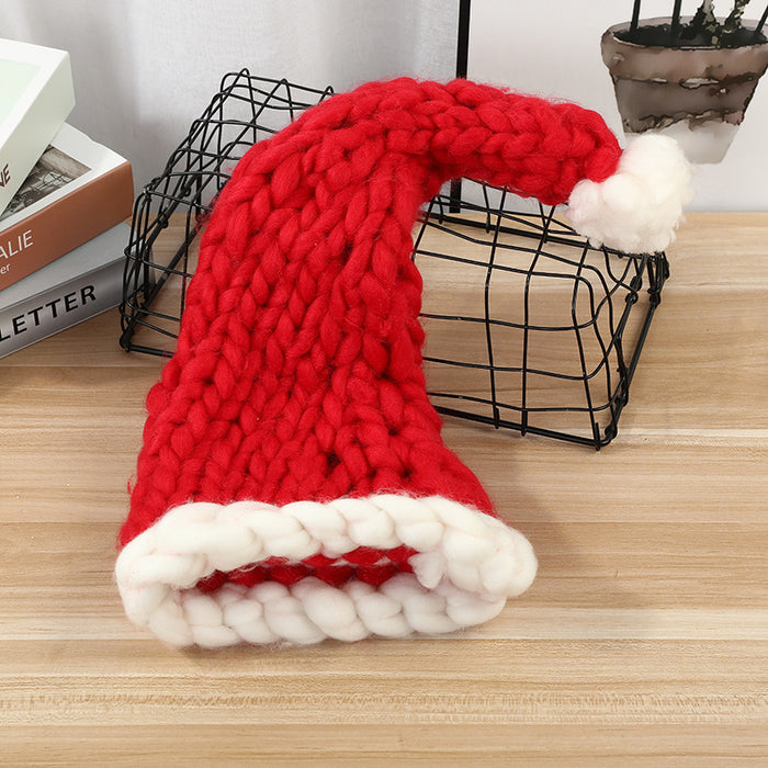 Cosycombe Chunky knit Christmas hat with pompom for all ages
