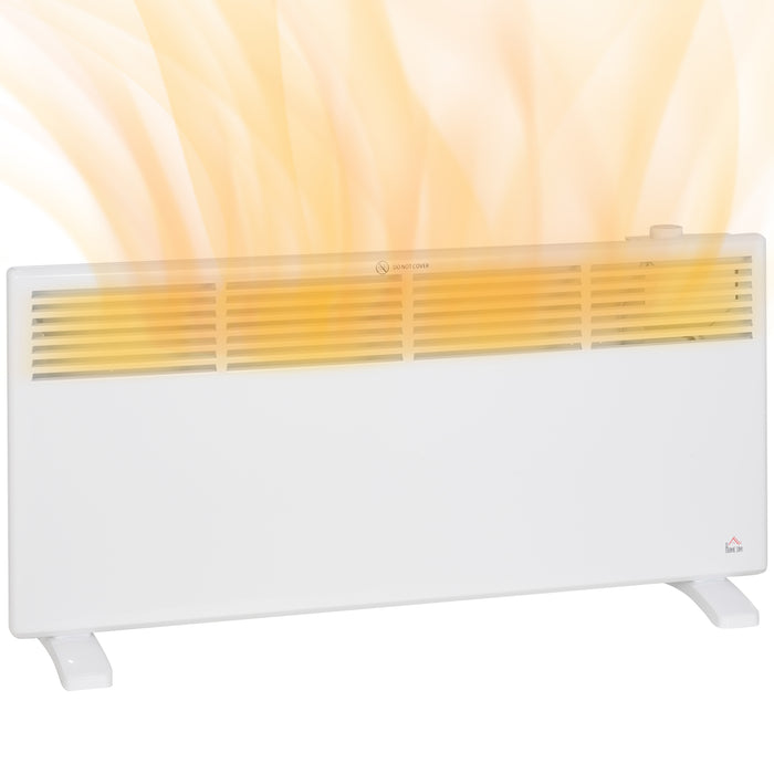 Cosycombe Convector Heater 2000W with Thermostat Dial, Freestanding
