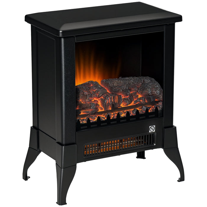 Cosycombe Electric Stove Heater 2000W with Open Flame Effect