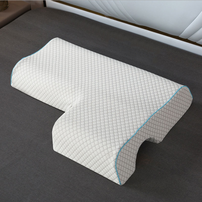 Cosycombe Arched couples pillow with arm tunnel