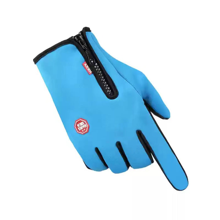 Cosycombe Windproof Sports Gloves with Zip Cuff