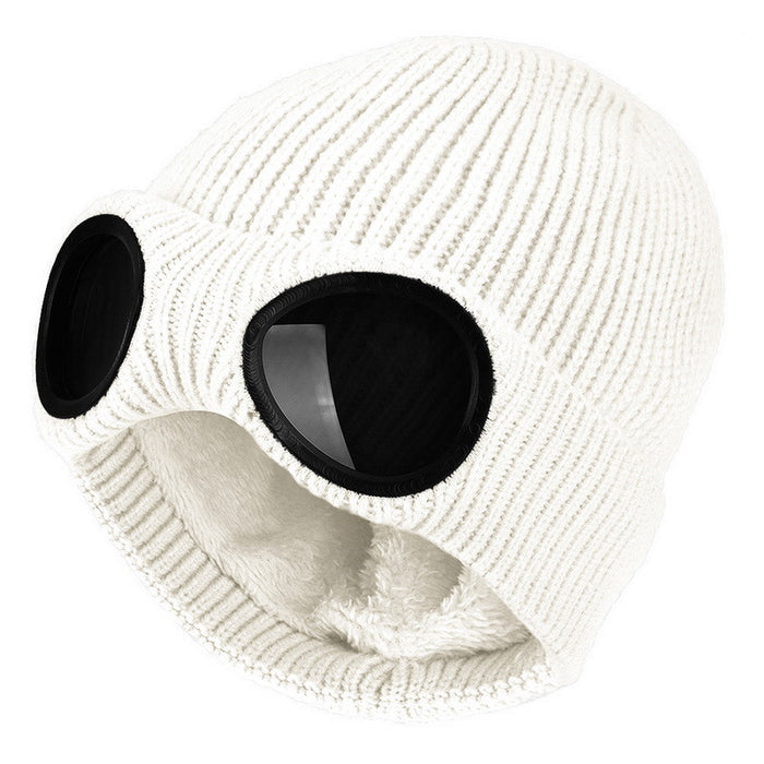 Cosycombe Fleece Lined Beanie with Flip Up Goggles
