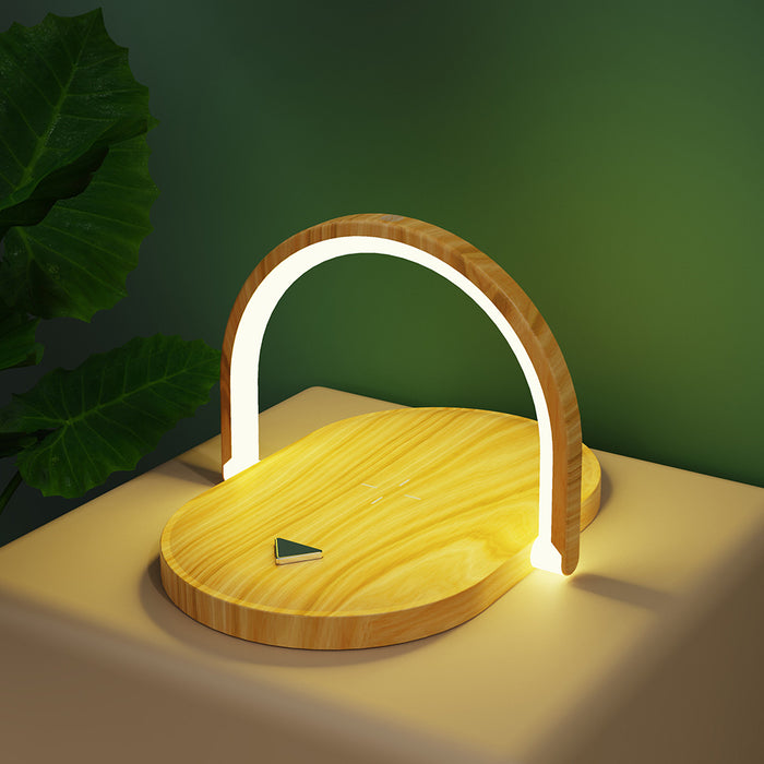 Cosycombe Foldable bedside lamp with wireless phone charger