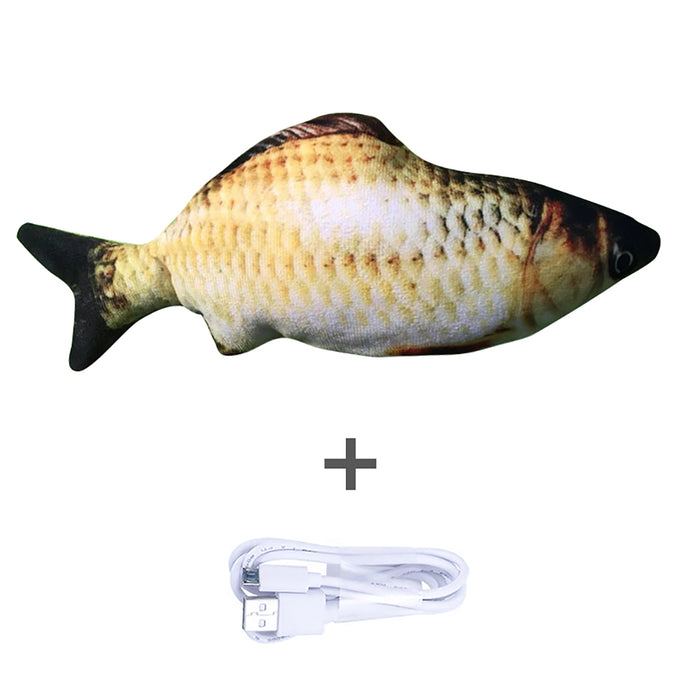 Cosycombe Flopping fish cat toy that wiggles at a touch