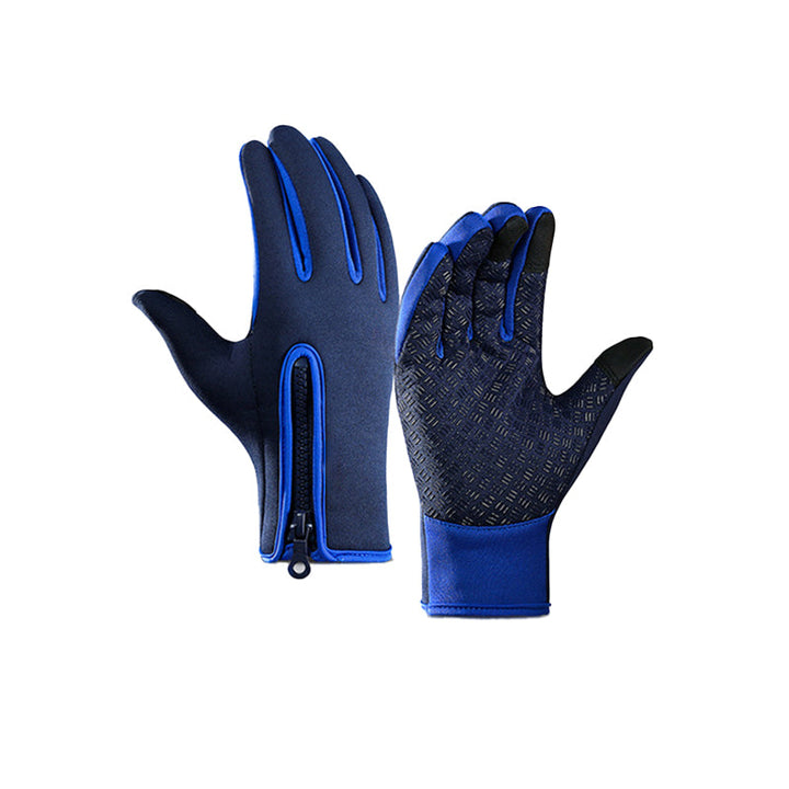 Cosycombe™ Warm Thermal Gloves with 3 Touchscreen Fingers and Zip Fit
