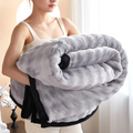 Cosycombe™ Reversible Fleece Blanket With Plush Softness on Both Sides