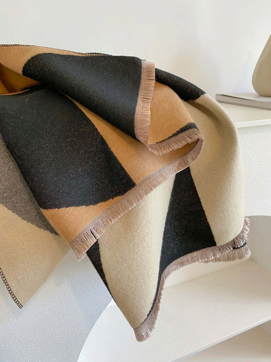Cosycombe™ Reversible Winter Scarf for Women – Two Looks in One Soft Wrap