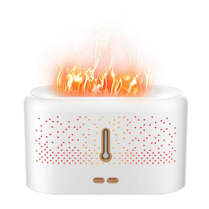 Cosycombe White Flame Aroma Diffuser with 7 Light Colours