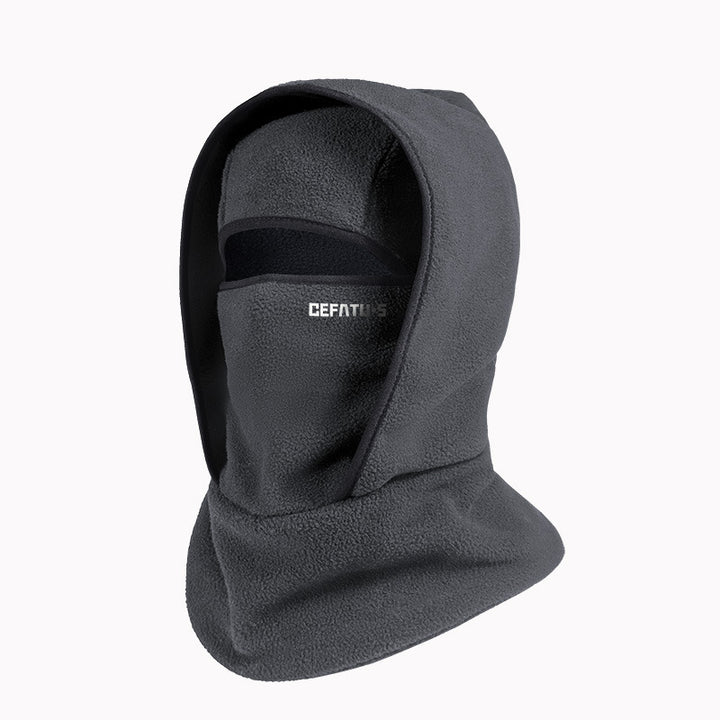 Polar fleece balaclava with eye opening