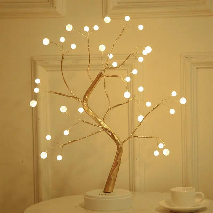 Nordic Style LED Copper Wire Fairy Lights Rice Grains