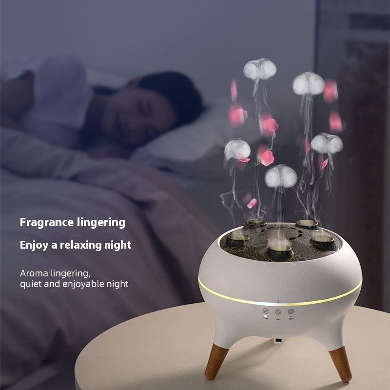 Jellyfish Ultrasonic Humidifier With Remote And Timing Function