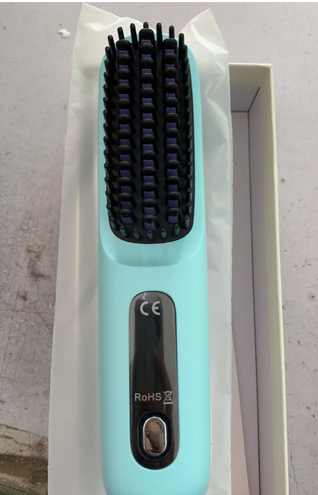 Cosycombe Cordless hair straightener brush with LCD display