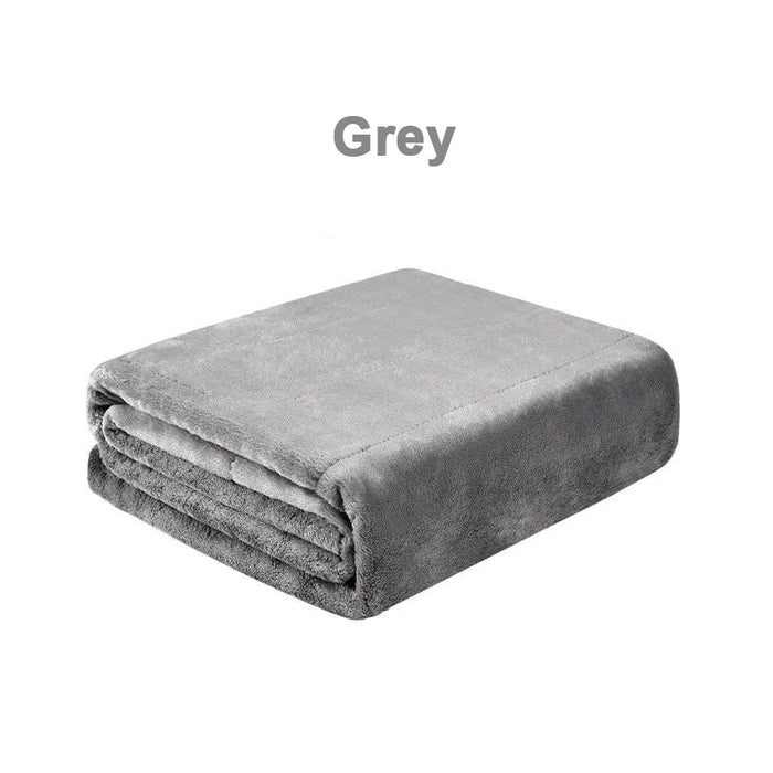 Cosycombe™ Washable USB Heated Flannel Blanket, Double-Sided