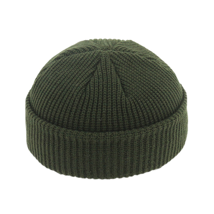 Cosycombe Short Ribbed Docker Beanie in Retro Style