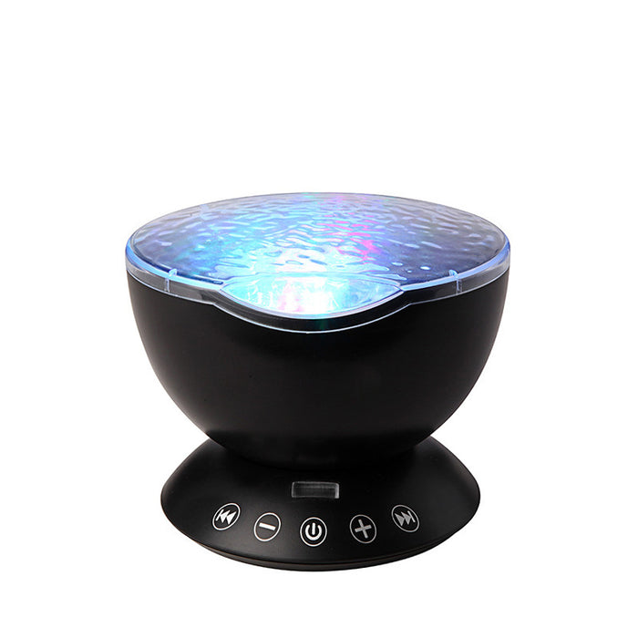 Cosycombe Ocean wave projector night light with speaker