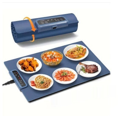 Cosycombe Roll-Up Food Warming Mat with 3 Temperatures and Timer