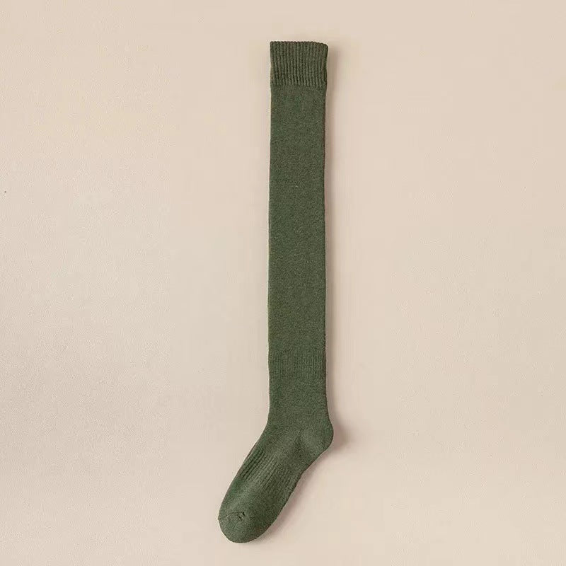 Cosycombe™ Cable Knit Over-the-Knee Socks with Stretch Fit
