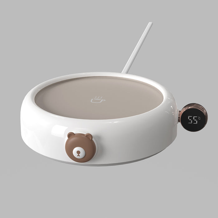 Cosycombe Cute Bear Mug Warmer with Temperature Display