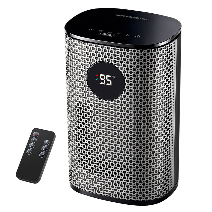 Cosycombe Portable Ceramic Tower Heater 1500W, Two Heights