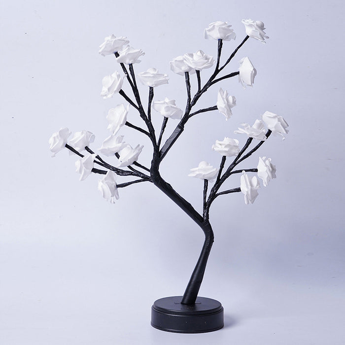 Cosycombe LED rose tree lamp with bendable branches – USB powered