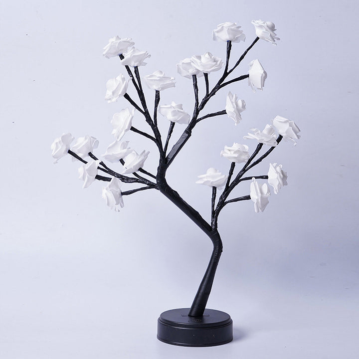 LED Rose Tree Lamp – USB Flower Night Light Gift