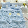 Cosycombe™ Lightweight Crinkle Blanket for Layering All Year Round