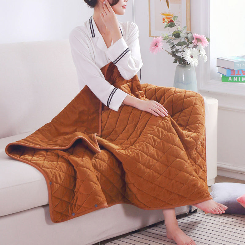 Cosycombe™ Portable USB Heated Blanket with Power Bank Pocket