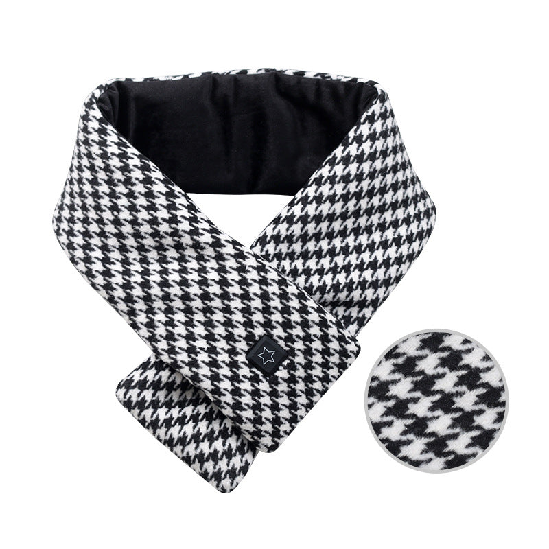 Cosycombe™ Cotton Heated Scarf with 3 Heat Levels and 7-Hour Battery