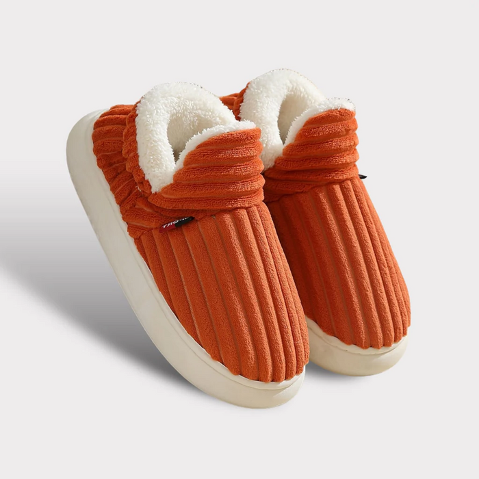 Cosycombe™ Fluffy Fleece Winter Slippers with Thick, Non-Slip Soles