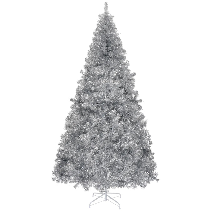 Cosycombe Silver Artificial Christmas Tree 6 ft with 800 Tips