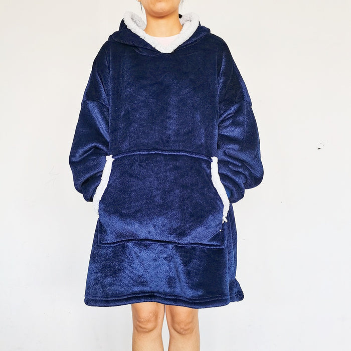 Cosycombe Oversized Blanket Hoodie with Sherpa Fleece Lining